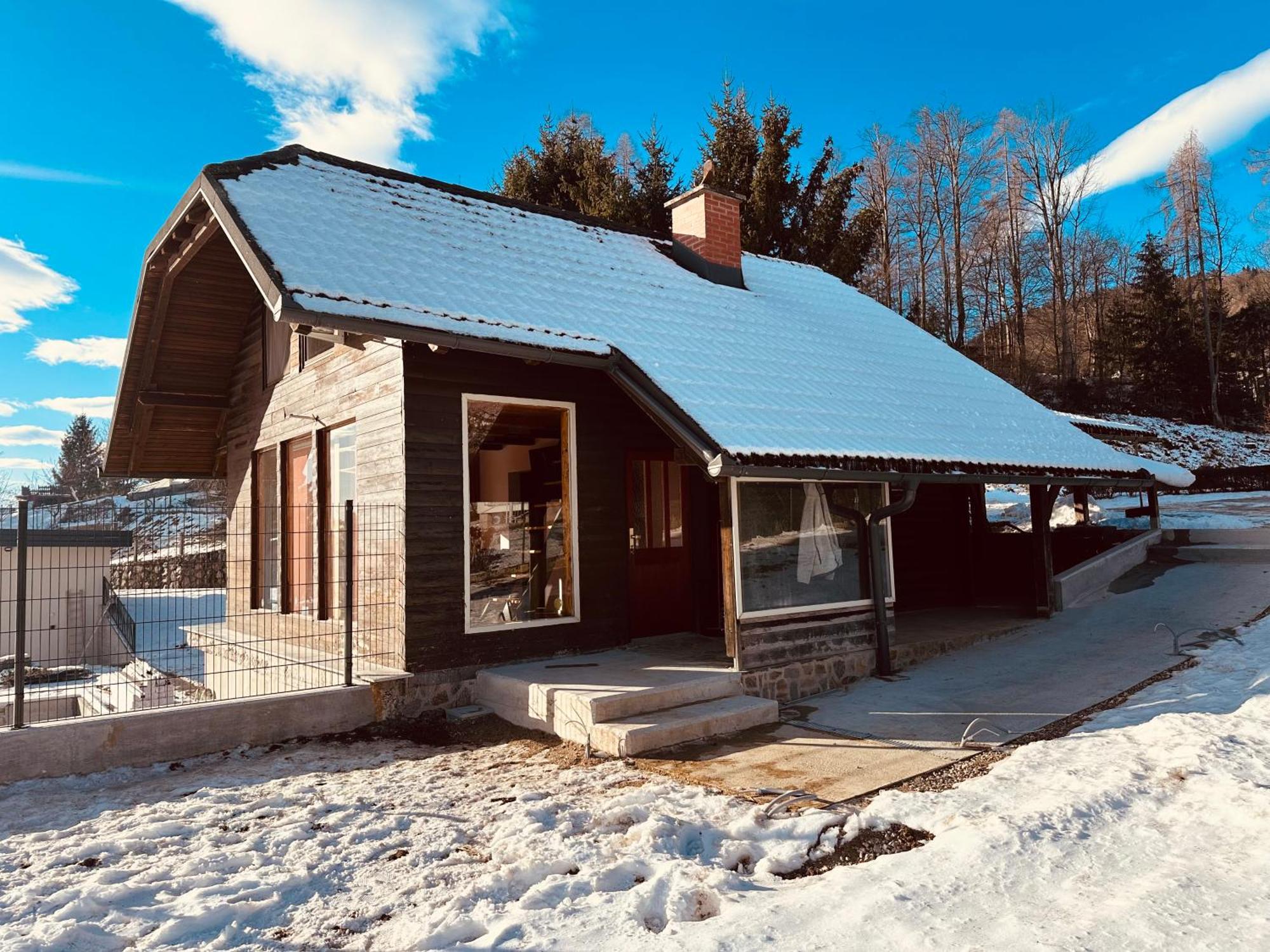 Chalet Pjagodic Cerklje na Gorenjskem Luaran gambar