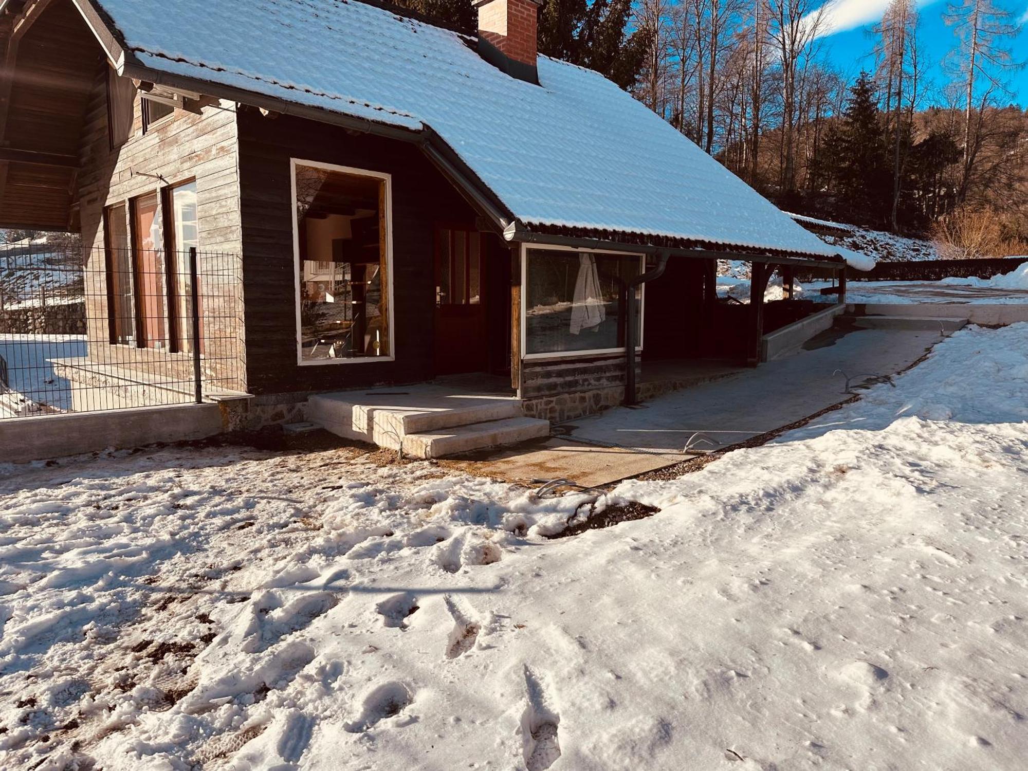 Chalet Pjagodic Cerklje na Gorenjskem Luaran gambar
